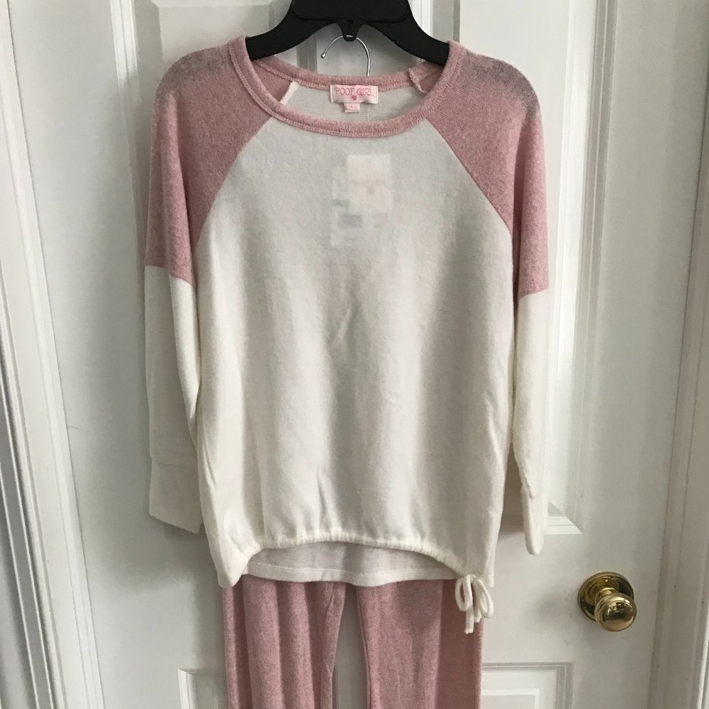 Girls Track Suit Joggers Set